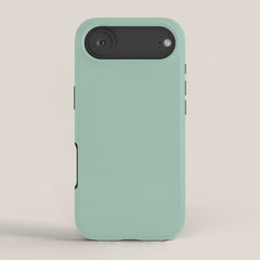 1950s Mint Green Solid iPhone Case