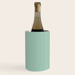 1950s Mint Green Solid Wine Chiller