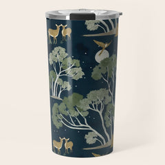 A Forest Awakens Full Moon Travel Mug