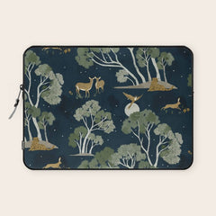 A Forest Awakens Full Moon Laptop Sleeve