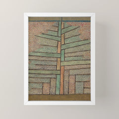 "The Pine Tree" by Paul Klee (1932) Mini Art Print