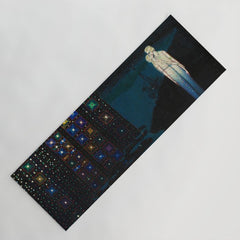 Confirmation of Love,' Magical Realism Portrait Painting by Boles����aw Biegas Yoga Mat