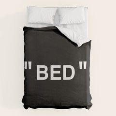 " Art " (Negative) Duvet Cover