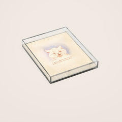 I Am Happy Because Every One Loves Me' Louis Wain Cat Acrylic Tray