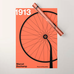 1913 - Roue de Bicyclette - Marcel Duchamp Wrapping Paper