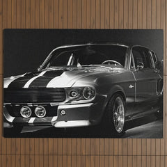 1967 Mustang Shelby GT 500 Outdoor Rug