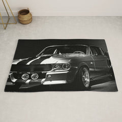 1967 Mustang Shelby GT 500 Rug