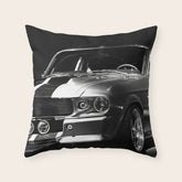 1967 Mustang Shelby GT 500 Throw Pillow