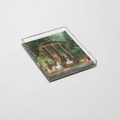 18th Century Pool Party Acrylic Tray