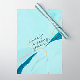 "Here's To Being Free." Wrapping Paper