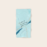 "Here's To Being Free." Bath Towel
