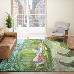 A Georgia Golf Course Rug