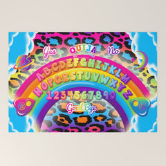 1997 Neon Rainbow Spirit Board Welcome Mat