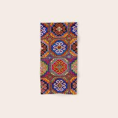 19th Century Armenian Kazak dated 1896 Bath Towel