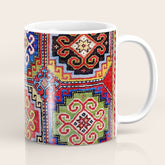 19th Century Armenian Kazak dated 1896 Coffee Mug