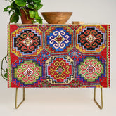 19th Century Armenian Kazak dated 1896 Credenza