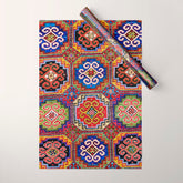 19th Century Armenian Kazak dated 1896 Wrapping Paper