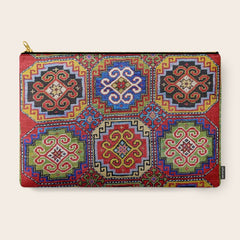 19th Century Armenian Kazak dated 1896 Carry All Pouch