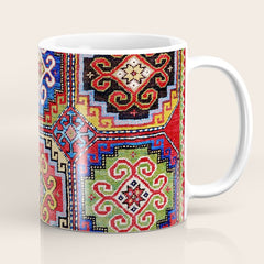19th Century Armenian Kazak dated 1896 Coffee Mug