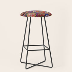 19th Century Armenian Kazak dated 1896 Stool