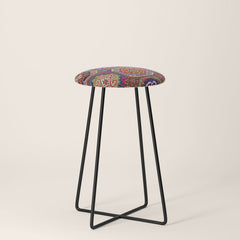 19th Century Armenian Kazak dated 1896 Stool
