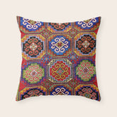 19th Century Armenian Kazak dated 1896 Throw Pillow