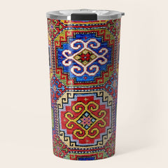 19th Century Armenian Kazak dated 1896 Travel Mug