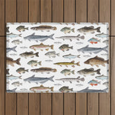 A Few Freshwater Fish Outdoor Rug