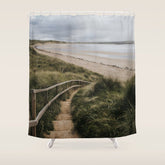 A day at the beach - Landscape and Nature Photography Shower Curtain