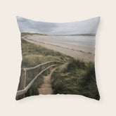 A day at the beach - Landscape and Nature Photography Throw Pillow