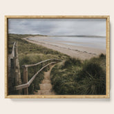 A day at the beach - Landscape and Nature Photography Serving Tray