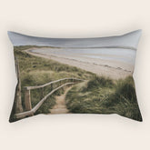 A day at the beach - Landscape and Nature Photography Rectangular Pillow
