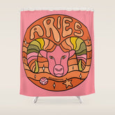 2020 Aries Shower Curtain