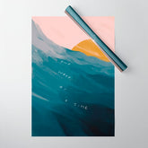 "One Wave At A Time" Wrapping Paper