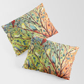 27 Birds Pillow Sham