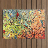 27 Birds Outdoor Rug