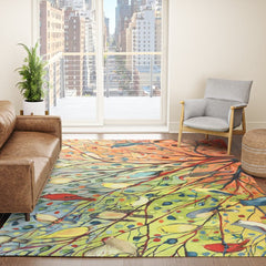 27 Birds Rug
