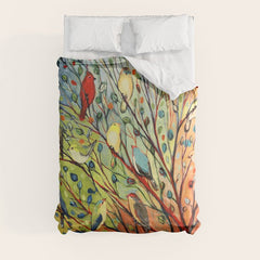 27 Birds Comforter