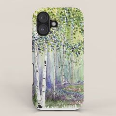 4 season watercolor collection - spring iPhone Case