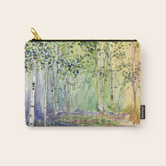 4 season watercolor collection - spring Carry All Pouch
