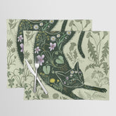 A Cat in the Wildflowers Placemat