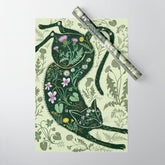 A Cat in the Wildflowers Wrapping Paper