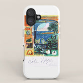 1962 Picasso COTE D'AZUR French Riviera Travel Poster iPhone Case