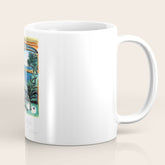 1962 Picasso COTE D'AZUR French Riviera Travel Poster Coffee Mug