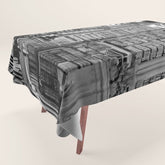 A Book Lover's Dream - Cincinnati Public Library black and white photographs / black and white photo Tablecloth
