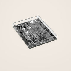 A Book Lover's Dream - Cincinnati Public Library black and white photographs / black and white photo Acrylic Tray