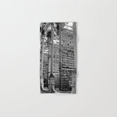 A Book Lover's Dream - Cincinnati Public Library black and white photographs / black and white photo Bath Towel