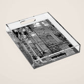 A Book Lover's Dream - Cincinnati Public Library black and white photographs / black and white photo Acrylic Tray
