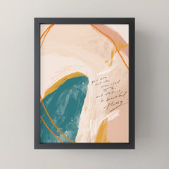 "Transformation: You Are Not Who You Used To Be, And That Is A Beautiful Thing." Mini Art Print