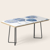 4 indigo abstract dandelion 2 Coffee Table